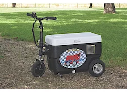 Cruzin cooler electric 3 wheel scooter 800 w motor w/48v 18ah life po battery system